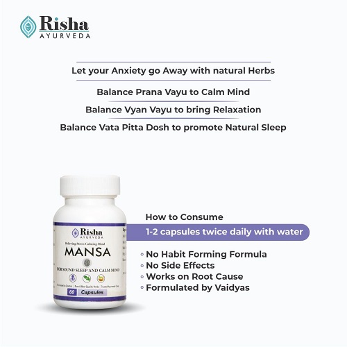 Ayurvedic Medicine For Sound Sleep & Calm Mind<br> MANSA - Image 4